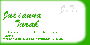 julianna turak business card